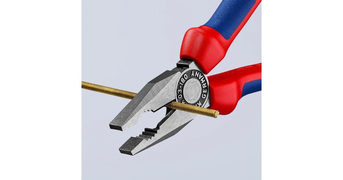 KNIPEXCombitang 03 02 180 combinatietang  (Blauw)