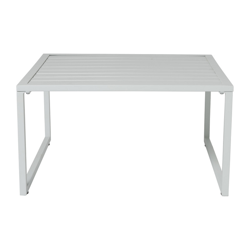 Bijzettafel Tenerife - wit - ø64x35 cm