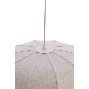 hanglamp Jet linnen naturel Ø40 x 30cm