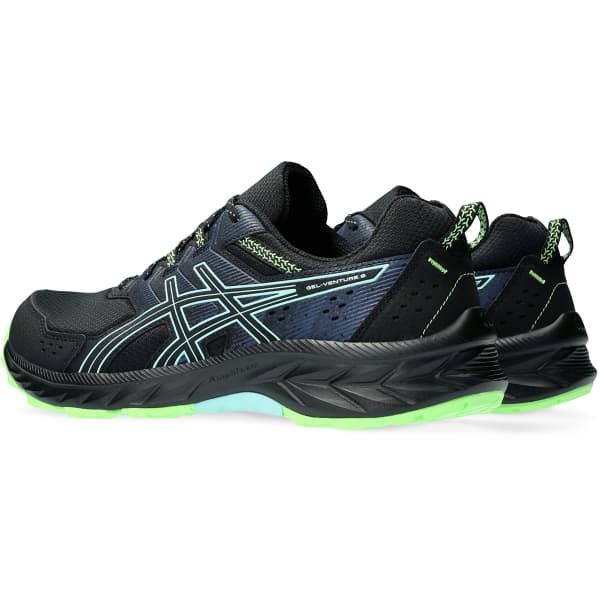 Chaussure trail ASICS GEL-VENTURE 9 BLACK/ILLUMINATE MINT