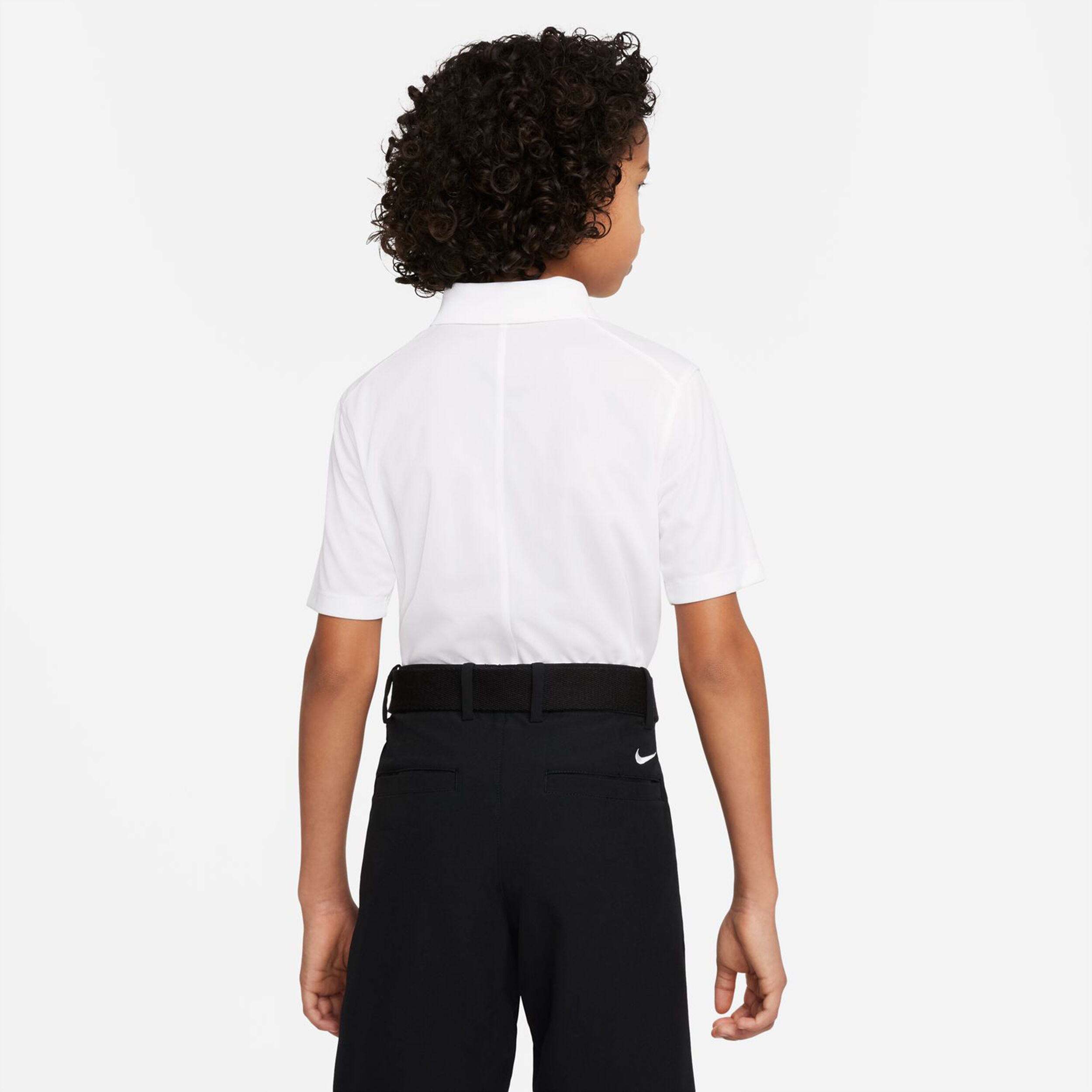 Nike Dri-Fit Victory Polo Garçons - Blanc , Noir