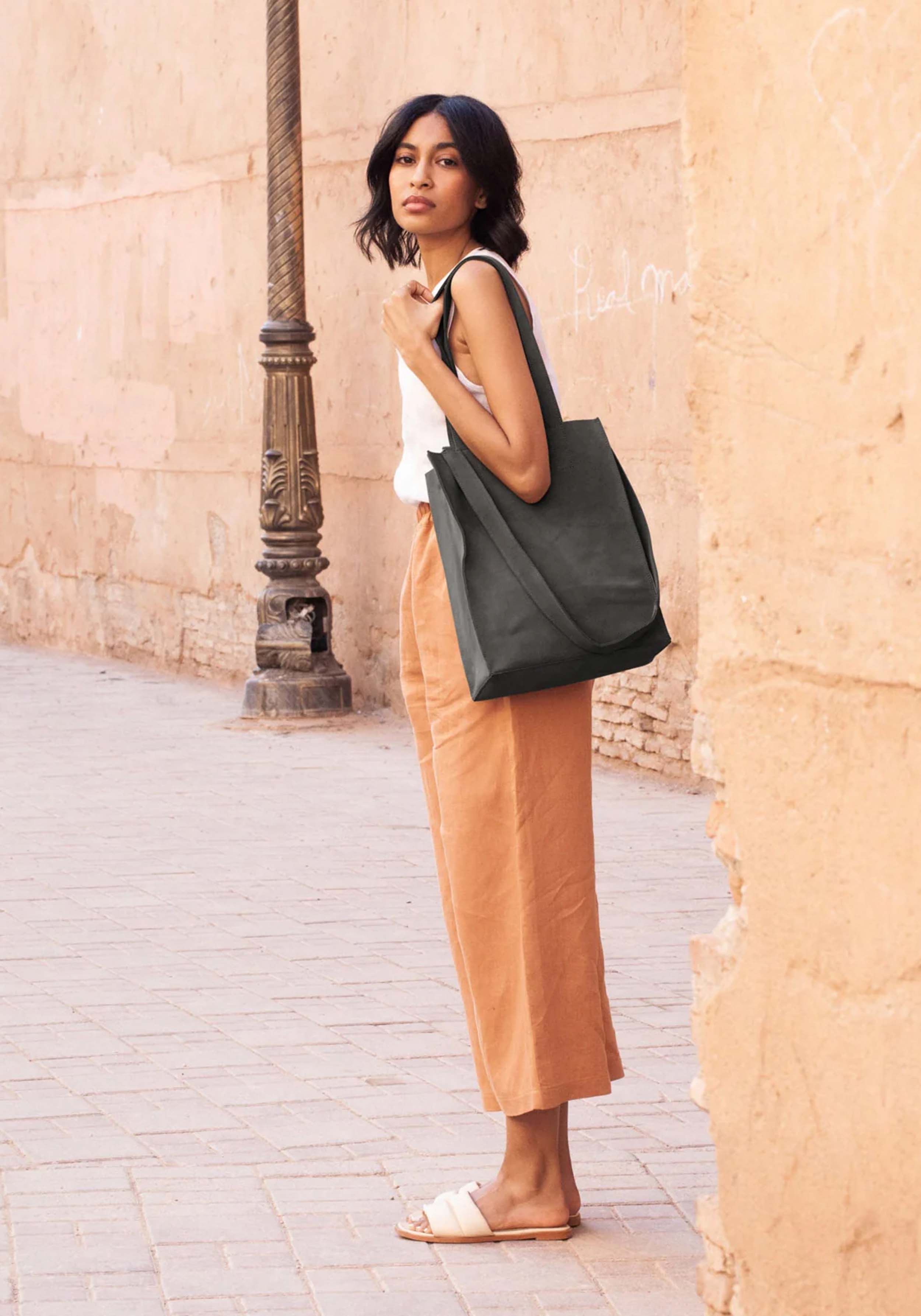 YOOMEE Totebag Denya Anthracite
