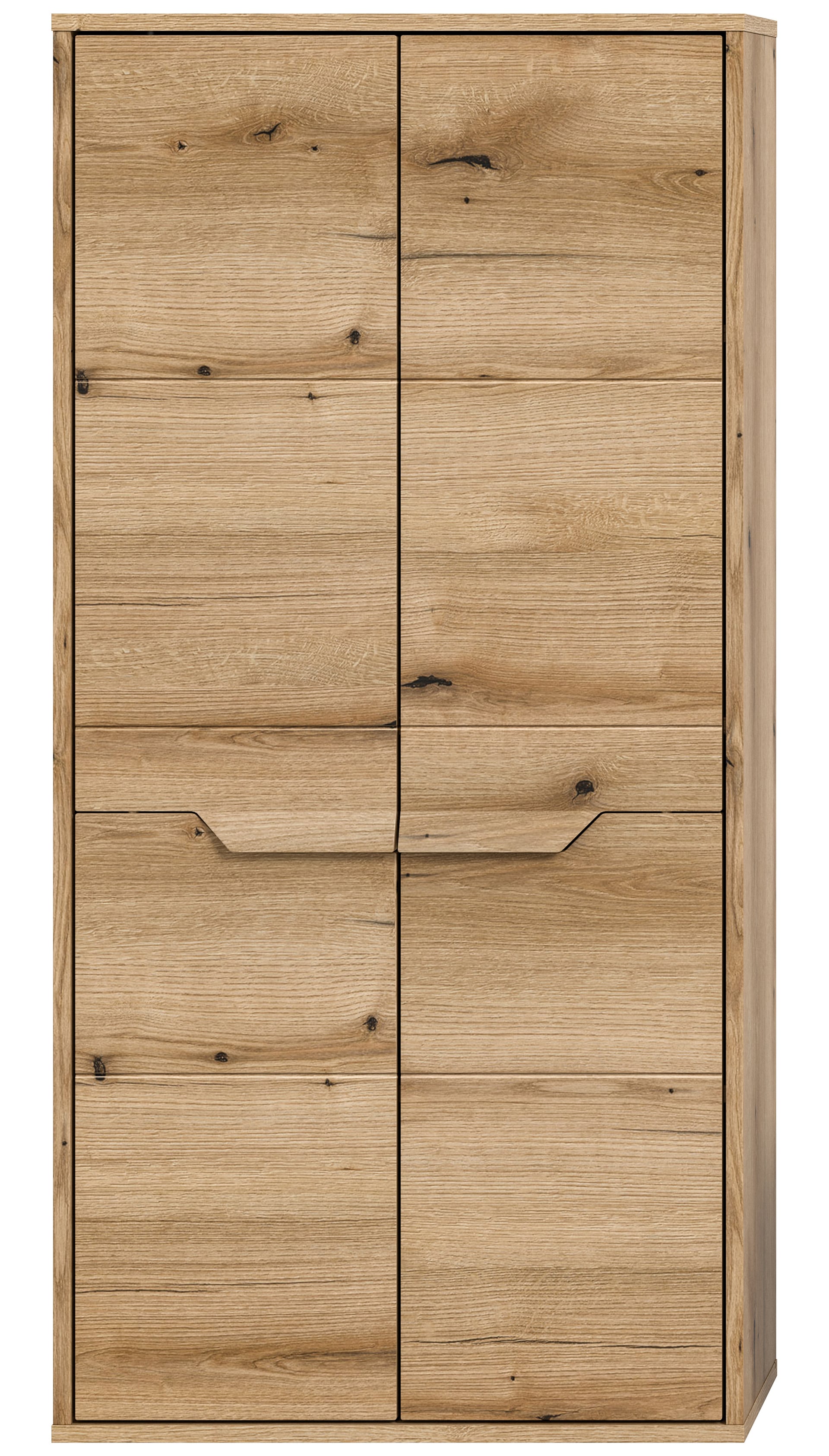 Midischrank Zeno braun B/H/T 64x132x32 cm