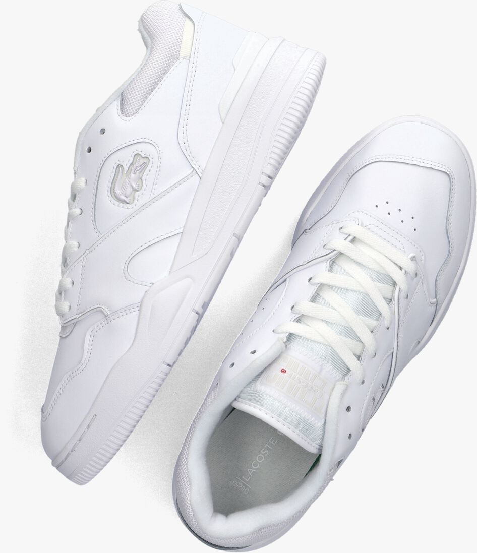 LACOSTE witte lacoste lage sneakers lineshot