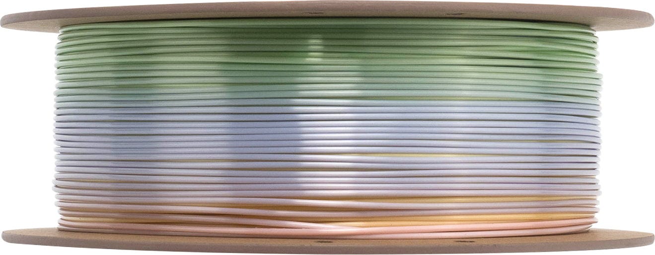 eSUN  PLA-Silk Rainbow Huaguo Mountain, 1,75 mm / 1000 g    Mehrfärbiges Filament in Regenbogenfarben