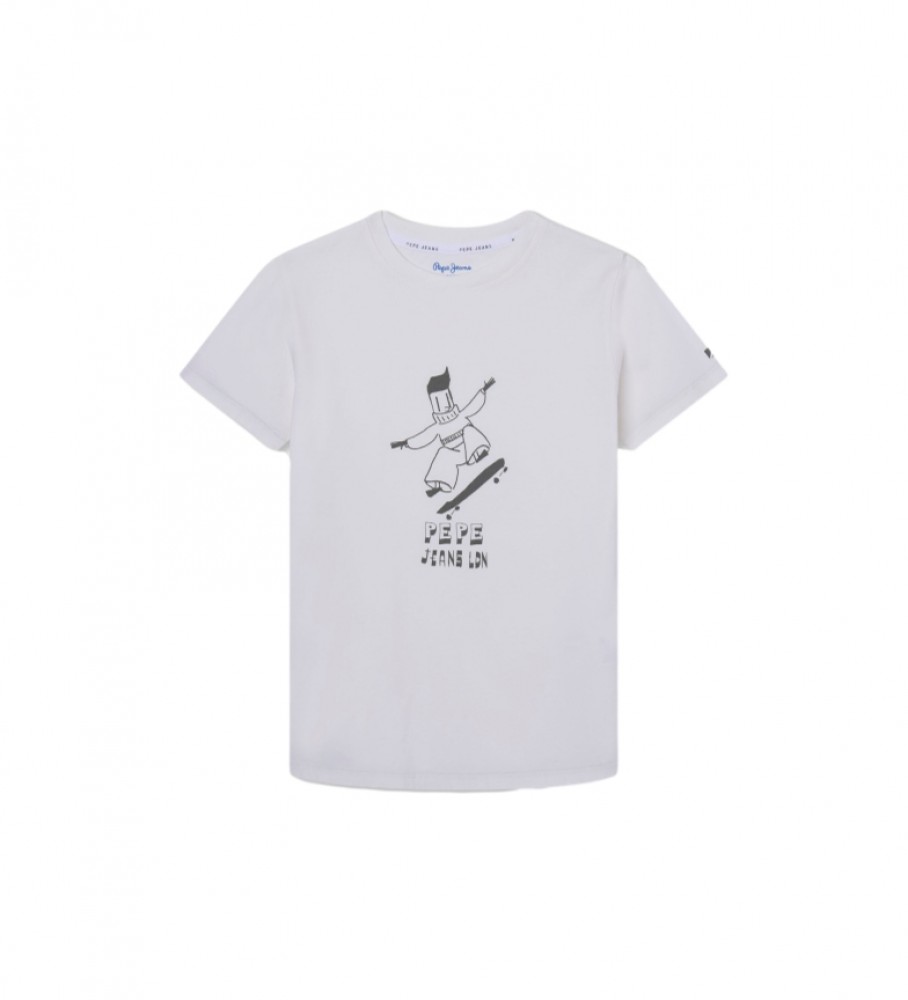 Camiseta branca Pepe Jeans Boomer