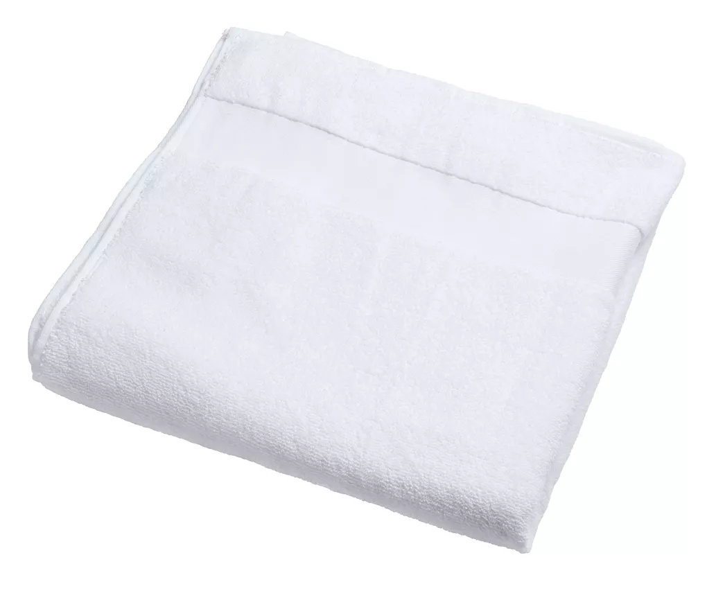(6-tlg. Set) Baumwoll Frottierset Fresco Frottee Badezimmer Tücher inkl. Gästetuch / Handtuch / Duschtuch - Weiss