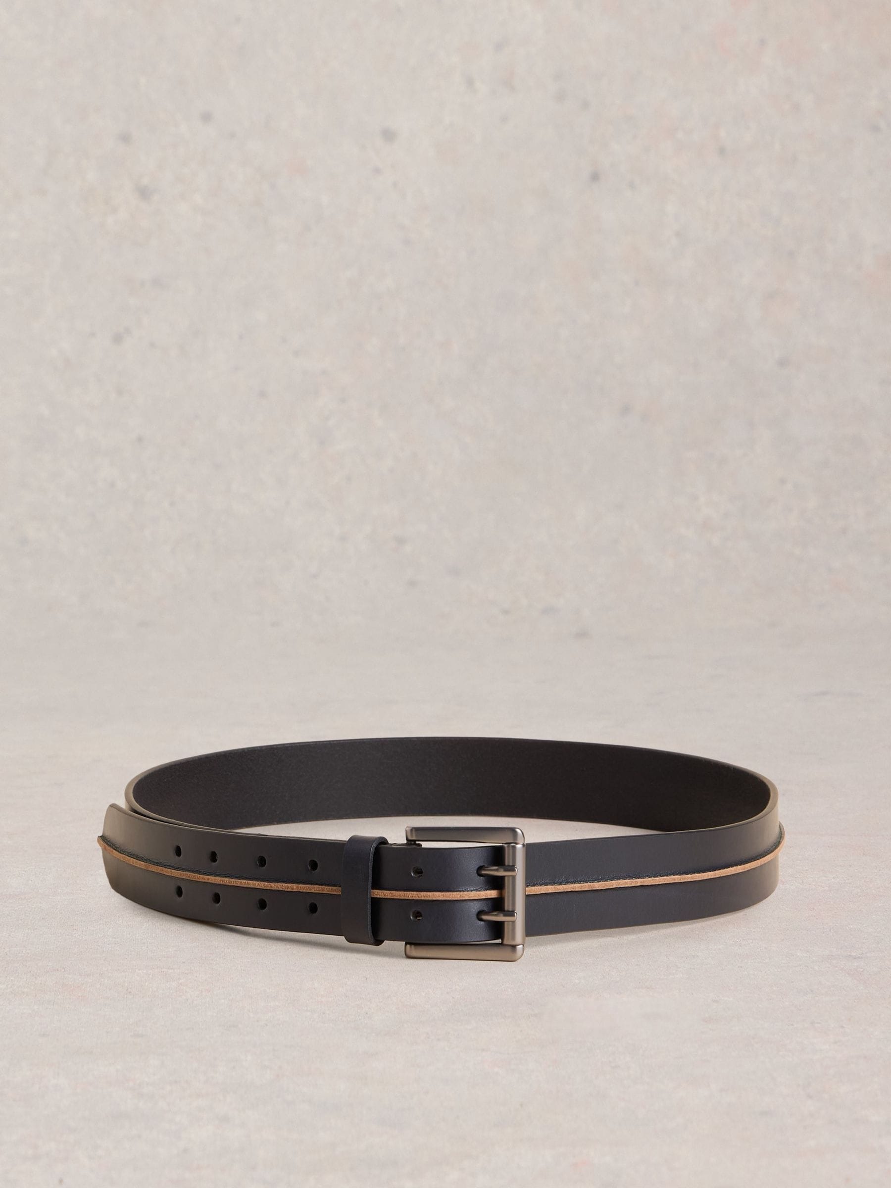 White Stuff Raw Seam Leather Belt