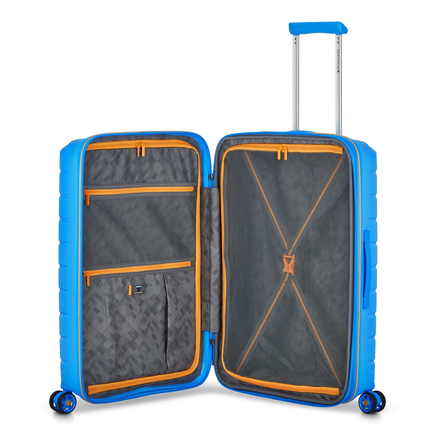 Roncato B-Flying Expandable Trolley 68 spot sky blue
