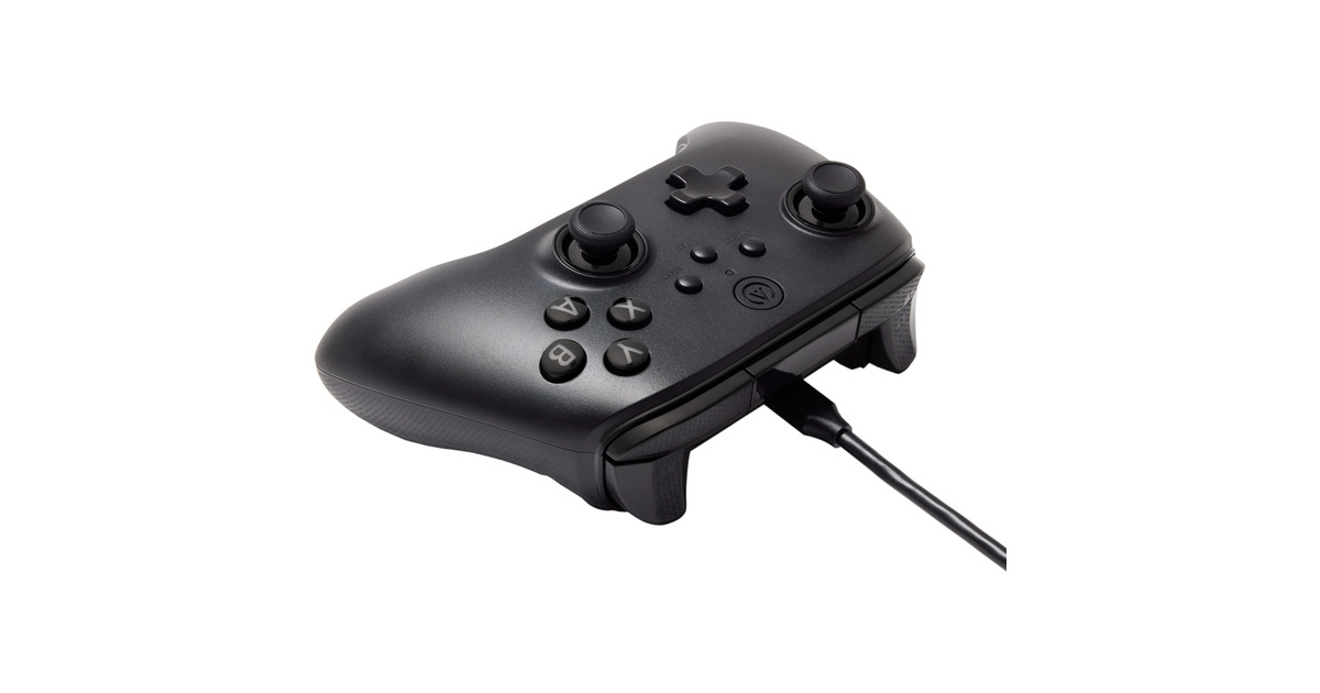 PowerAOPS v1 Wireless Controller for PC and Cloud Gaming  (Zwart, 2.4 GHz, Bluetooth, USB-C)