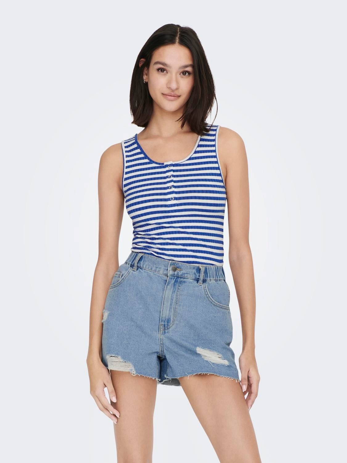 JDYFRANSISKA Tanktop Cloud Dancer