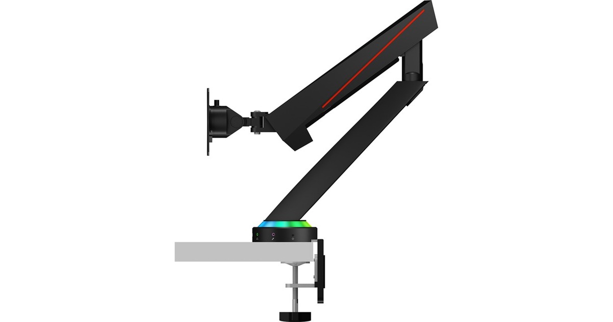 ICY BOXBOX IB-MSG303BL-T monitorarm  (Zwart (mat))