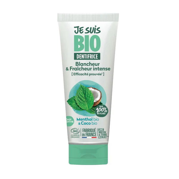 Je Suis Bio Dentifrice Blancheur & Fraîcheur Intense 75ml