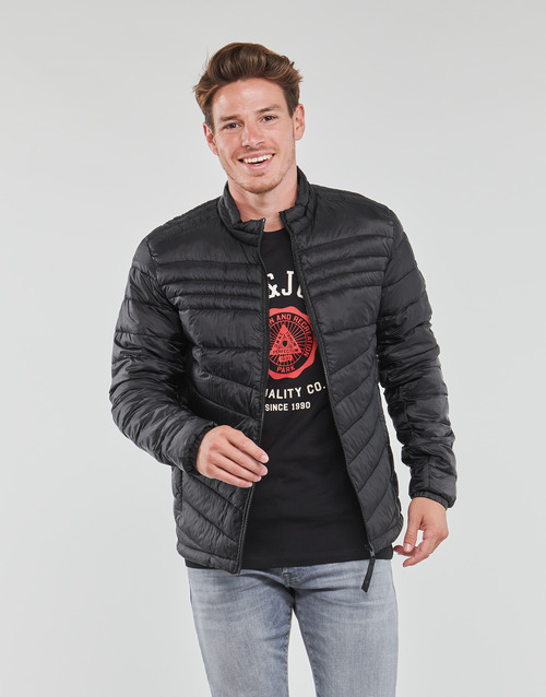 Jack & Jones - JJEHERO PUFFER COLLAR - Noir