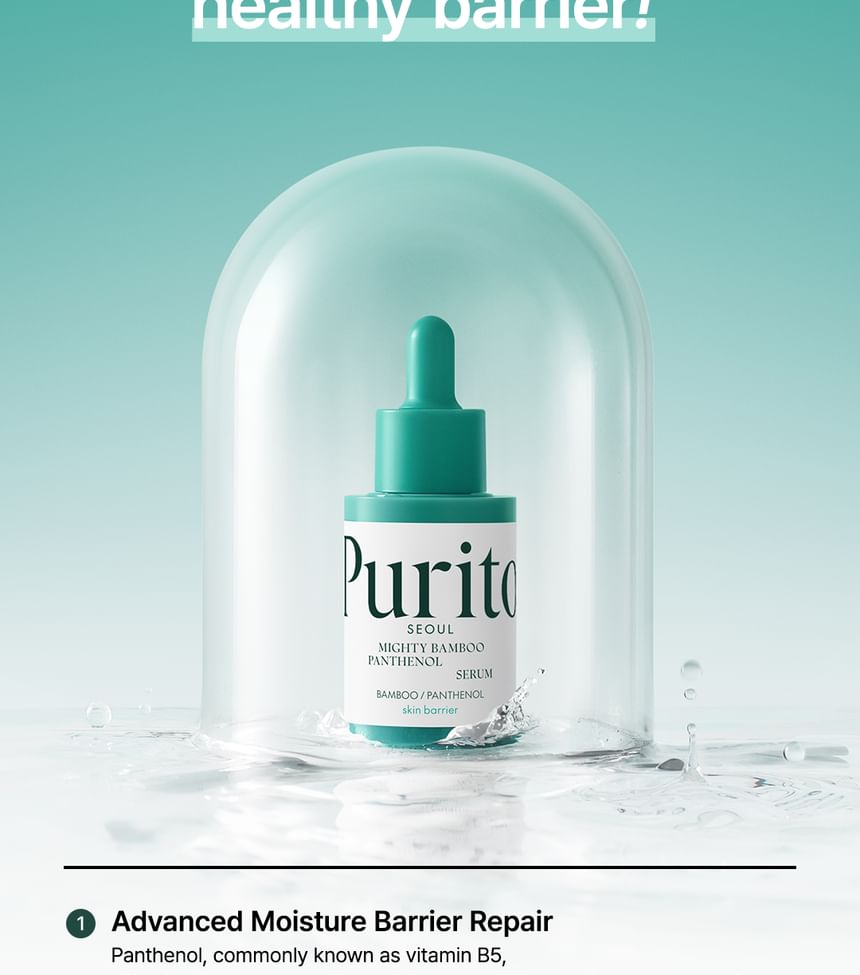 Purito SEOUL - Machtig bamboe-panthenolserum