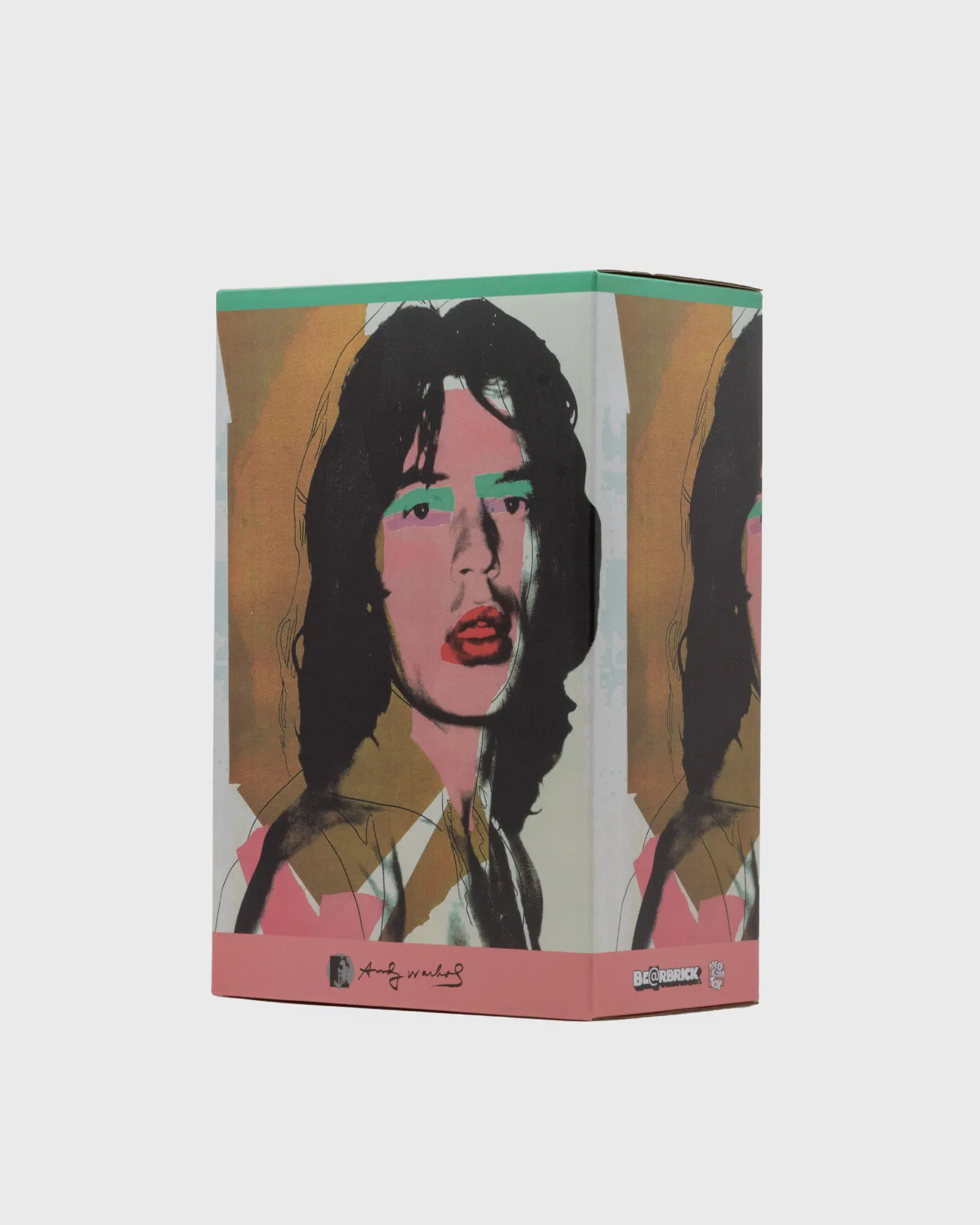 MEDICOM BEARBRICK 100% 400% ANDY WARHOL MICK JAGGER
