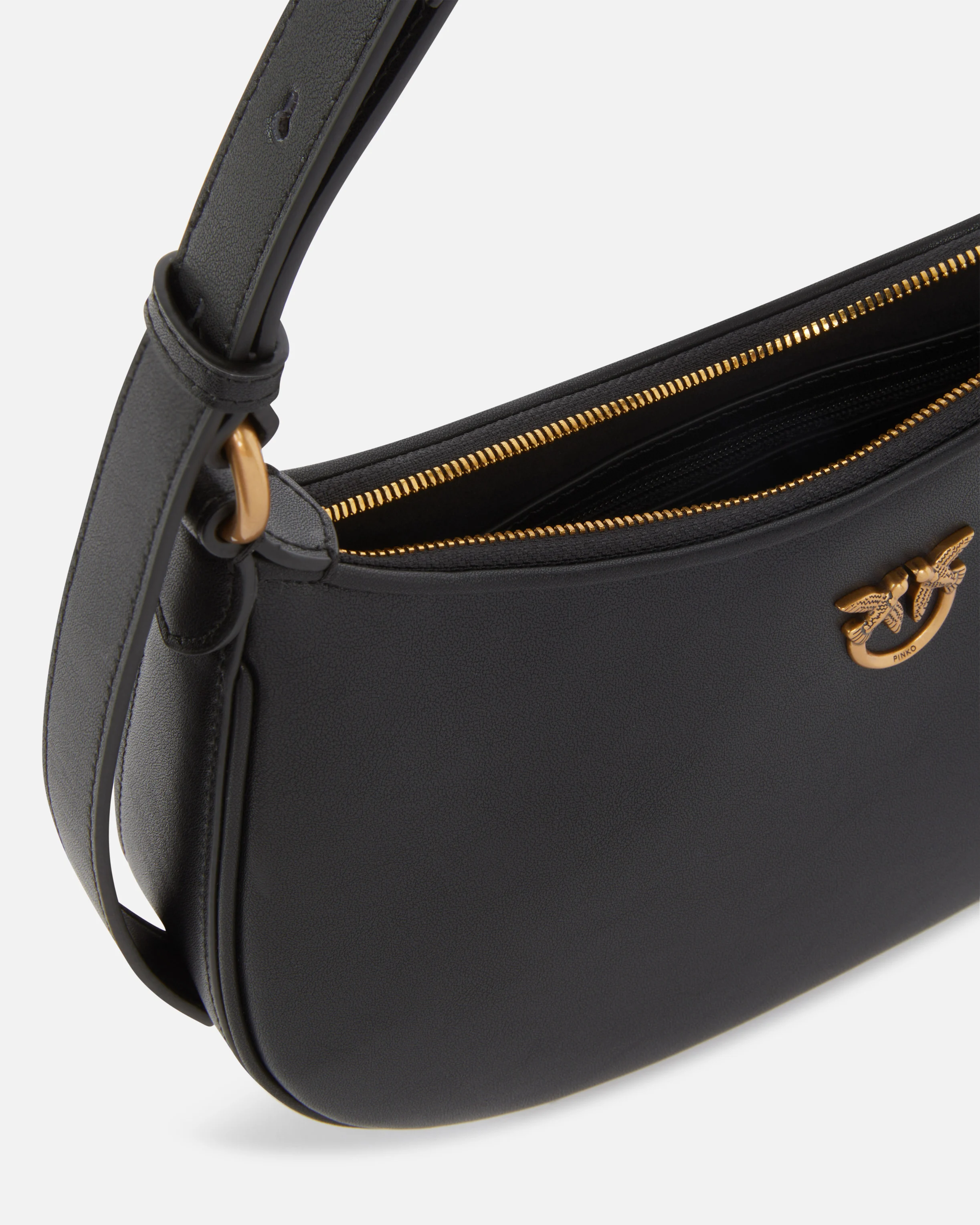 Mini love bag half moon simply | Noir