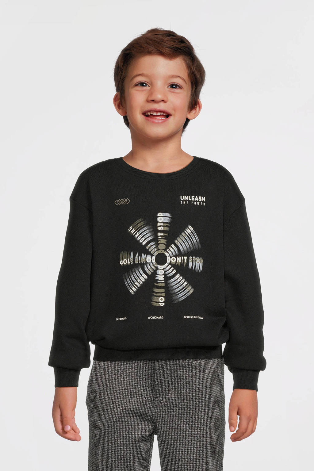 NAME IT sweater zwart