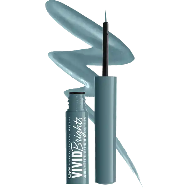 Vivid Bright Liquid Liner Cyan Simp