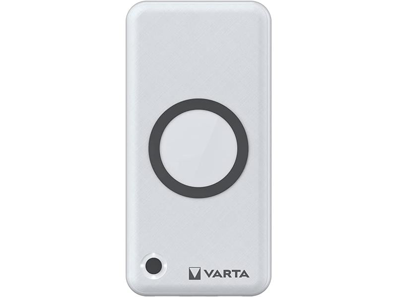 Varta Wireless Power Bank 20000 mAh Mobile Ladestation mit Wireless-Ladepad