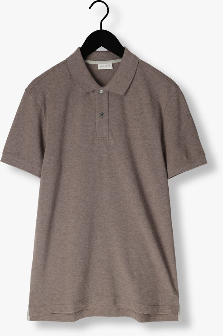 PROFUOMO taupe profuomo polo polo short sleeve
