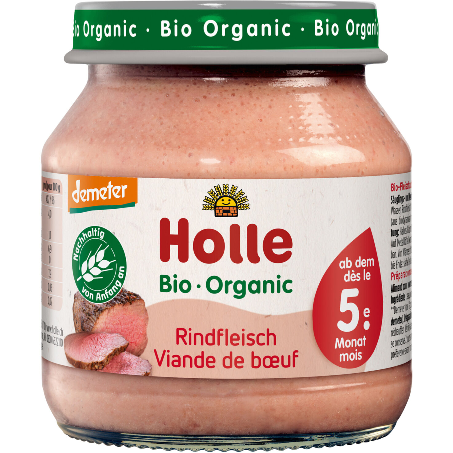 Holle Demeter Bio Rindfleisch 5+ Monate