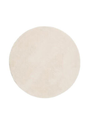 KMCarpets Gulvteppe Rund 120, Soft Natur