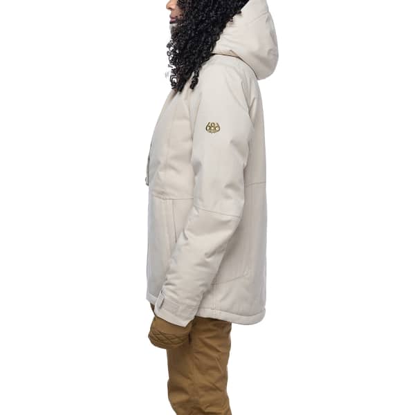 Veste de ski 686 WMNS RUMOR INSULATED JACKET PUTTY TEXTURE
