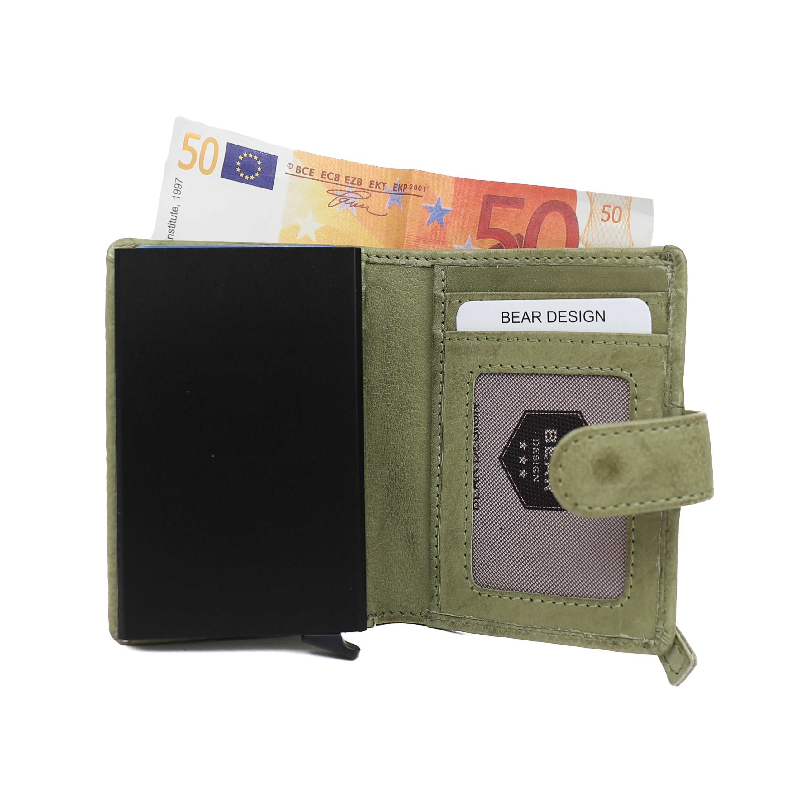 RFID pasjeshouder 'Bobby' moss Moss
