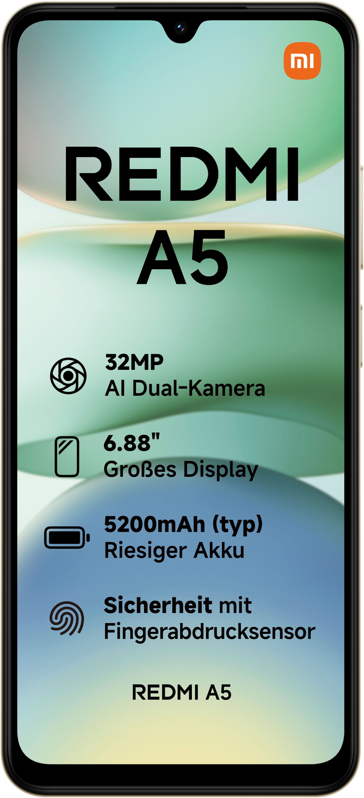 Xiaomi Smartphone »Redmi A5« gold