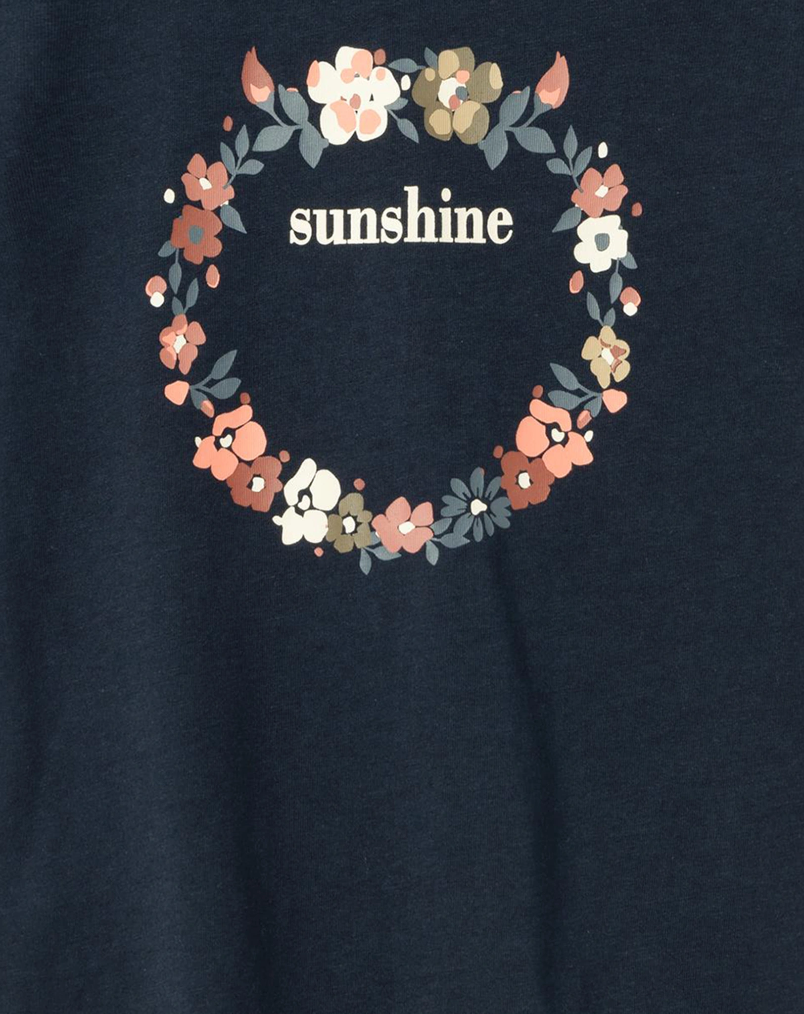 T-Shirt NKFNOSTER SUNSHINE in dark sapphire