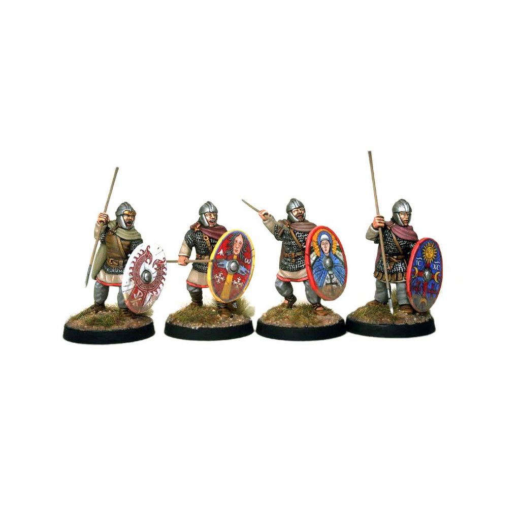 Late Roman Armoured Infantry in Cloaks