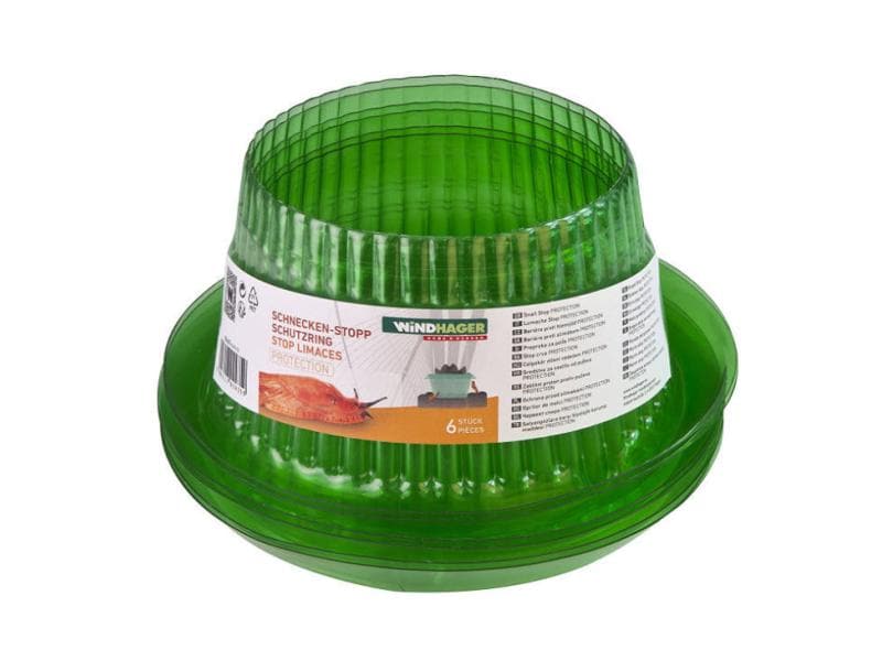 Windhager Schnecken-Schutzring 6 Stück Ideale Schneckenabwehr