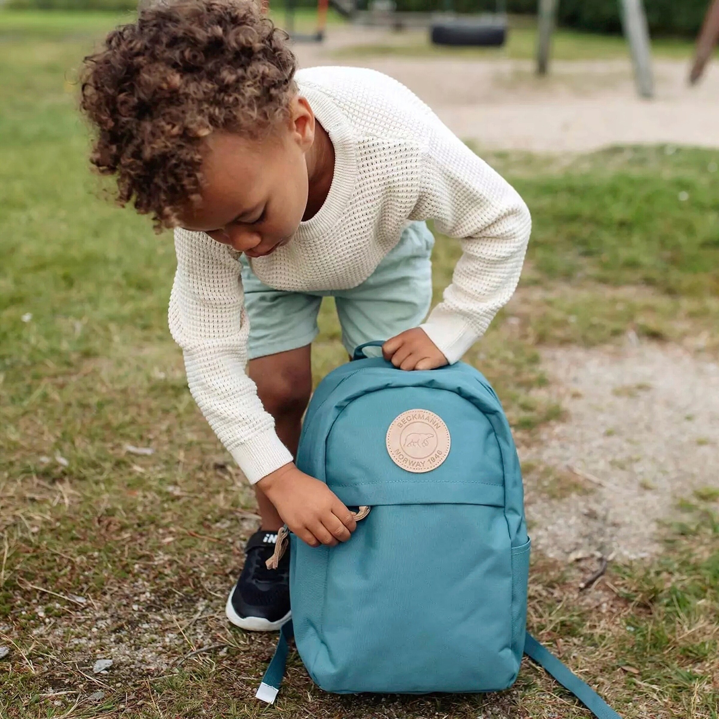 Beckmann Kindergartenrucksack Urban Mini Ocean Green
