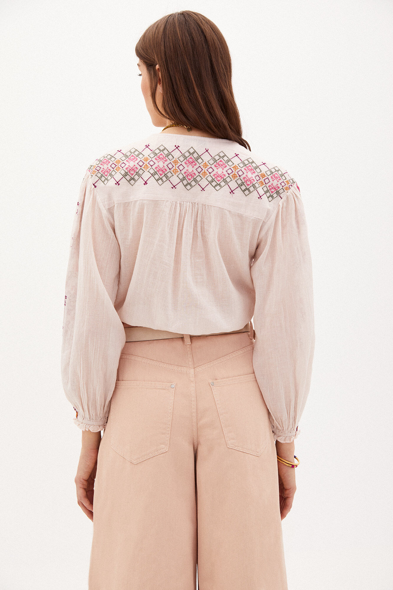 Blusa Lucie de algodão bordado - Vários modelos