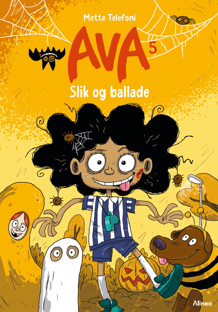 Ava 5 - Slik Og Ballade, Blå Læseklub - Mette Telefoni - Bog