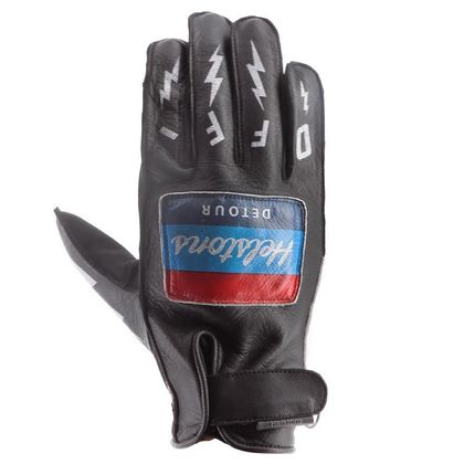 Gants Helstons DETOUR - Noir / Blanc