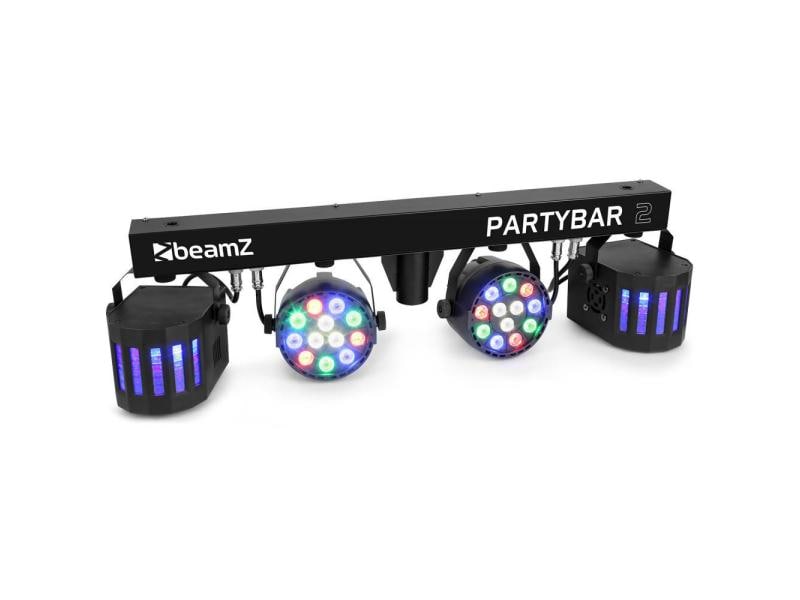 BeamZ Lichtset Partybar 2 Komplettes Lichteffekt-Set