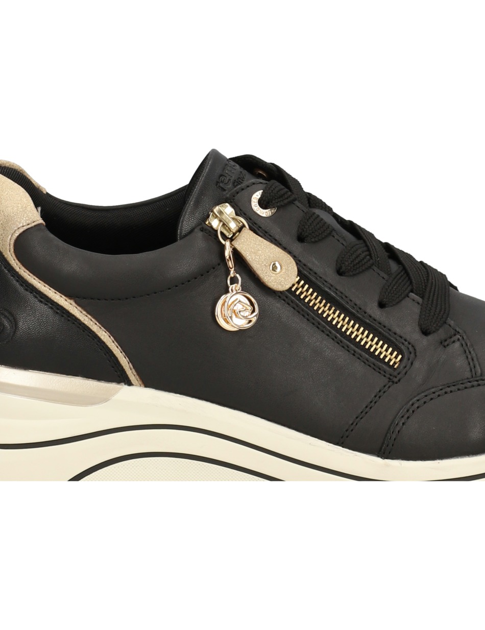 Lederkombination Sneaker