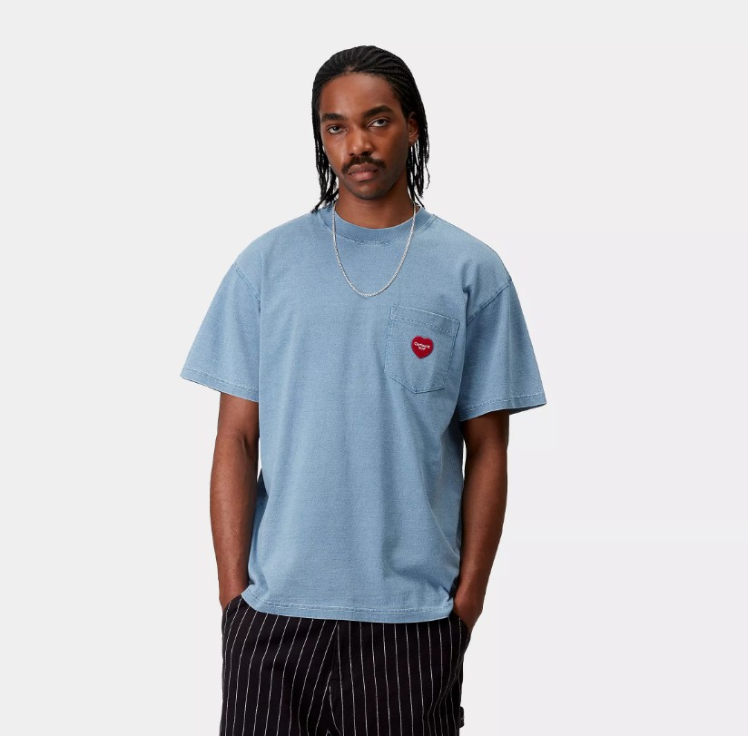 Carhartt WIP SS Ingo Pocket T-Shirt Light Blue