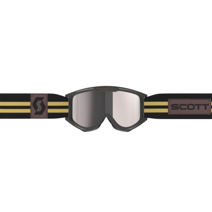 Masque cross Scott 89X ERA ECRAN IRIDIUM ARGENT 2023 - Noir / Beige