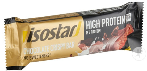 Isostar High Protein Sport Barres Chocolatées Crispy 55g