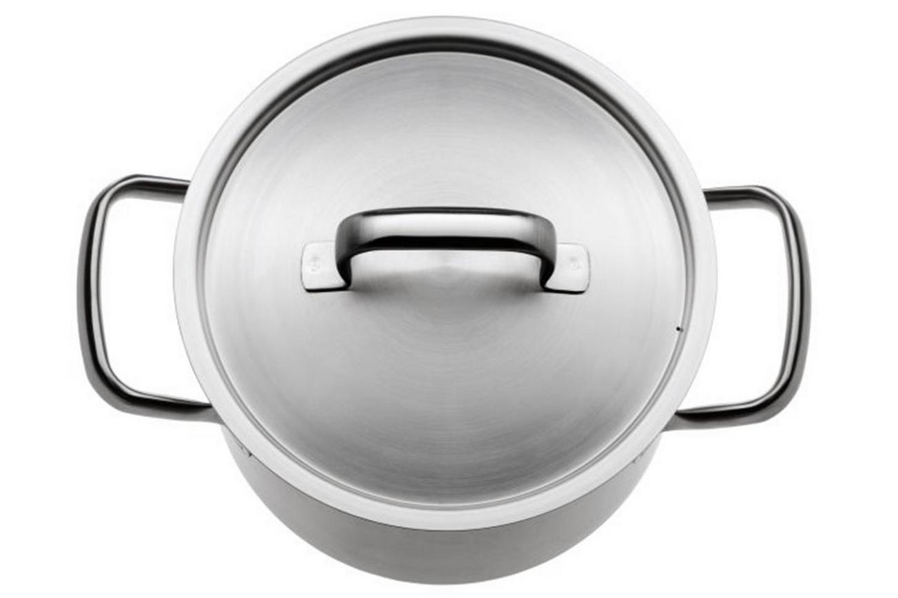 WMF Gourmet Plus 724246030 hoge kookpan 24cm met deksel