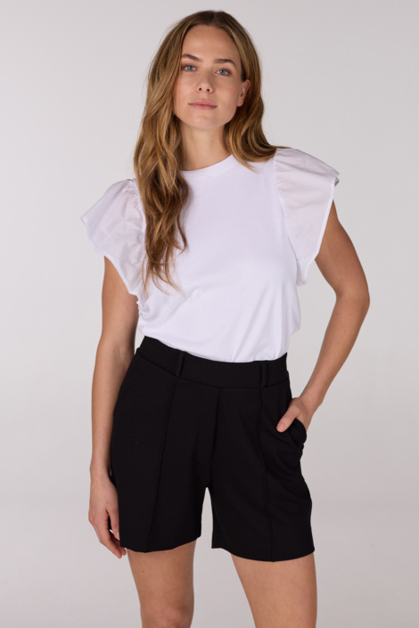 Juffrouw Jansen witte dames t-shirt