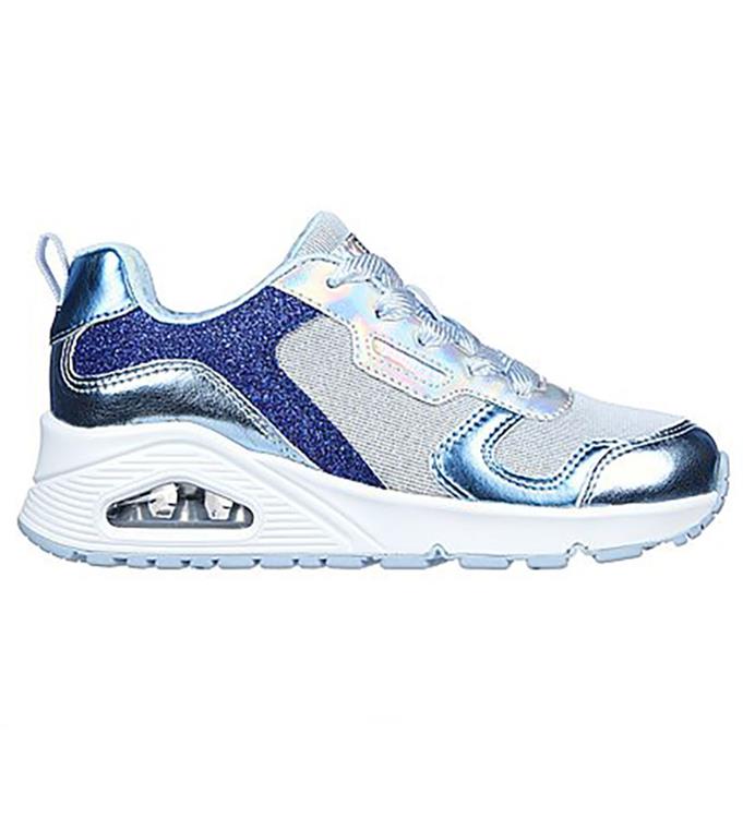 Skechers Girls Uno - Metallic Remix Sneakers