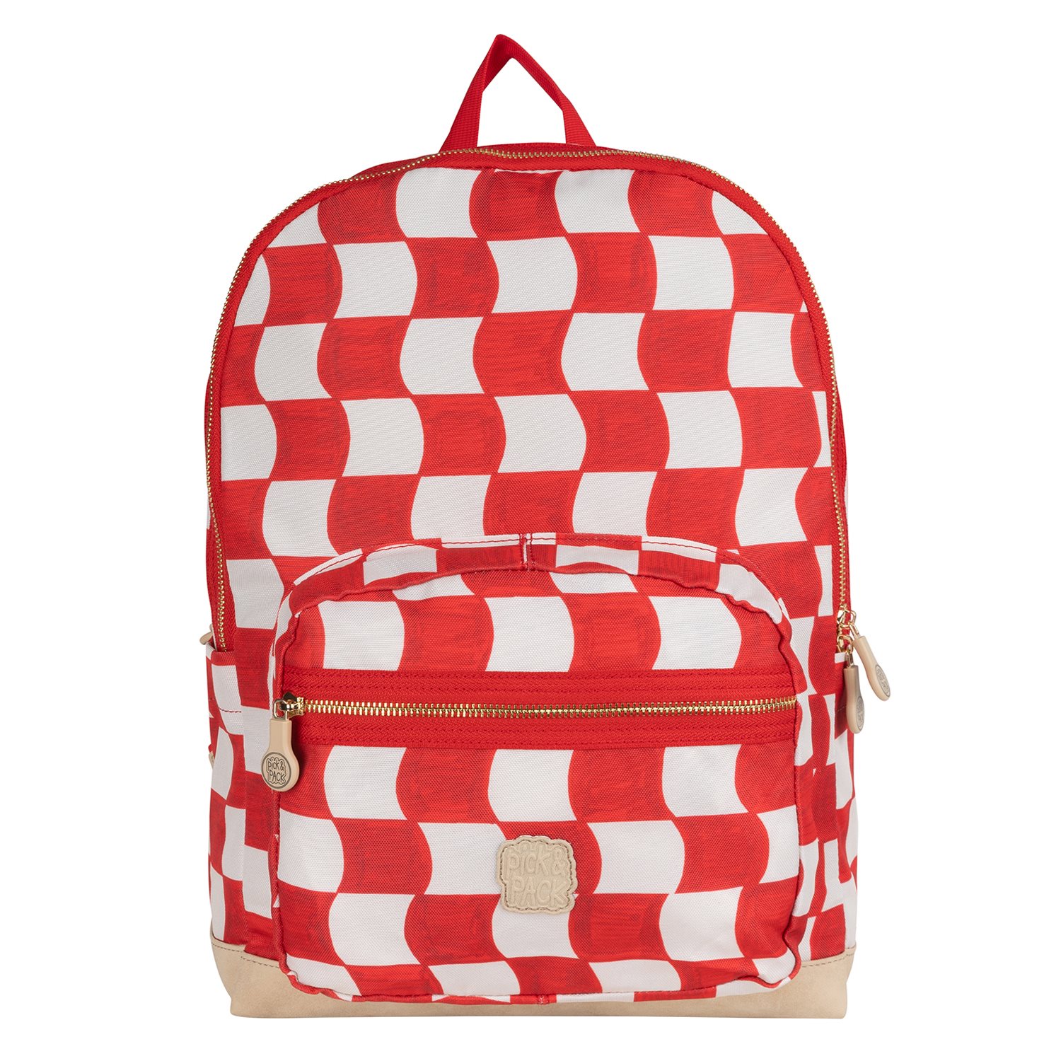 Pick & Pack Check it Out Backpack L red