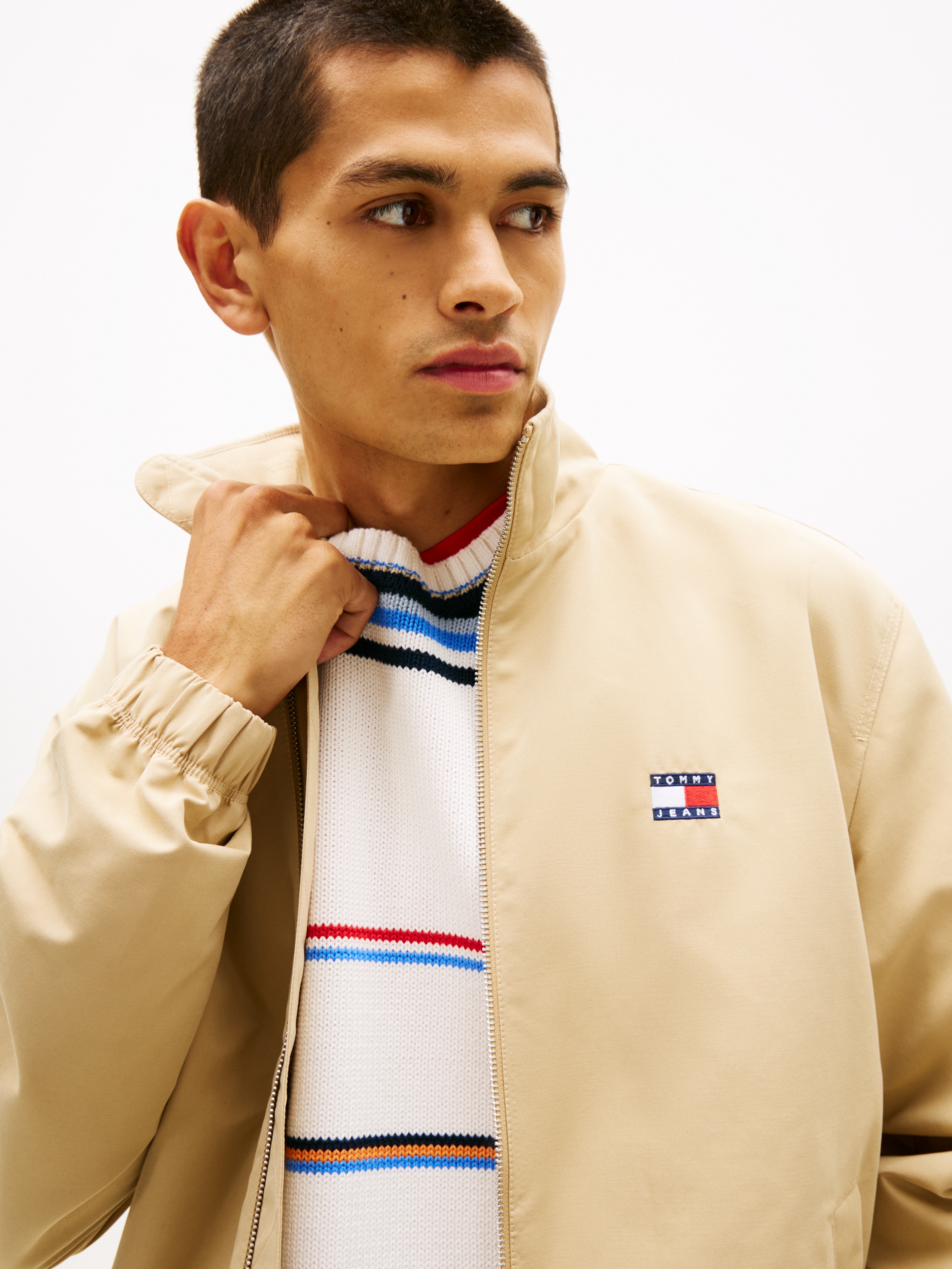 Tommy Jeans Blouson »TJM ESSENTIAL« ohne Kapuze