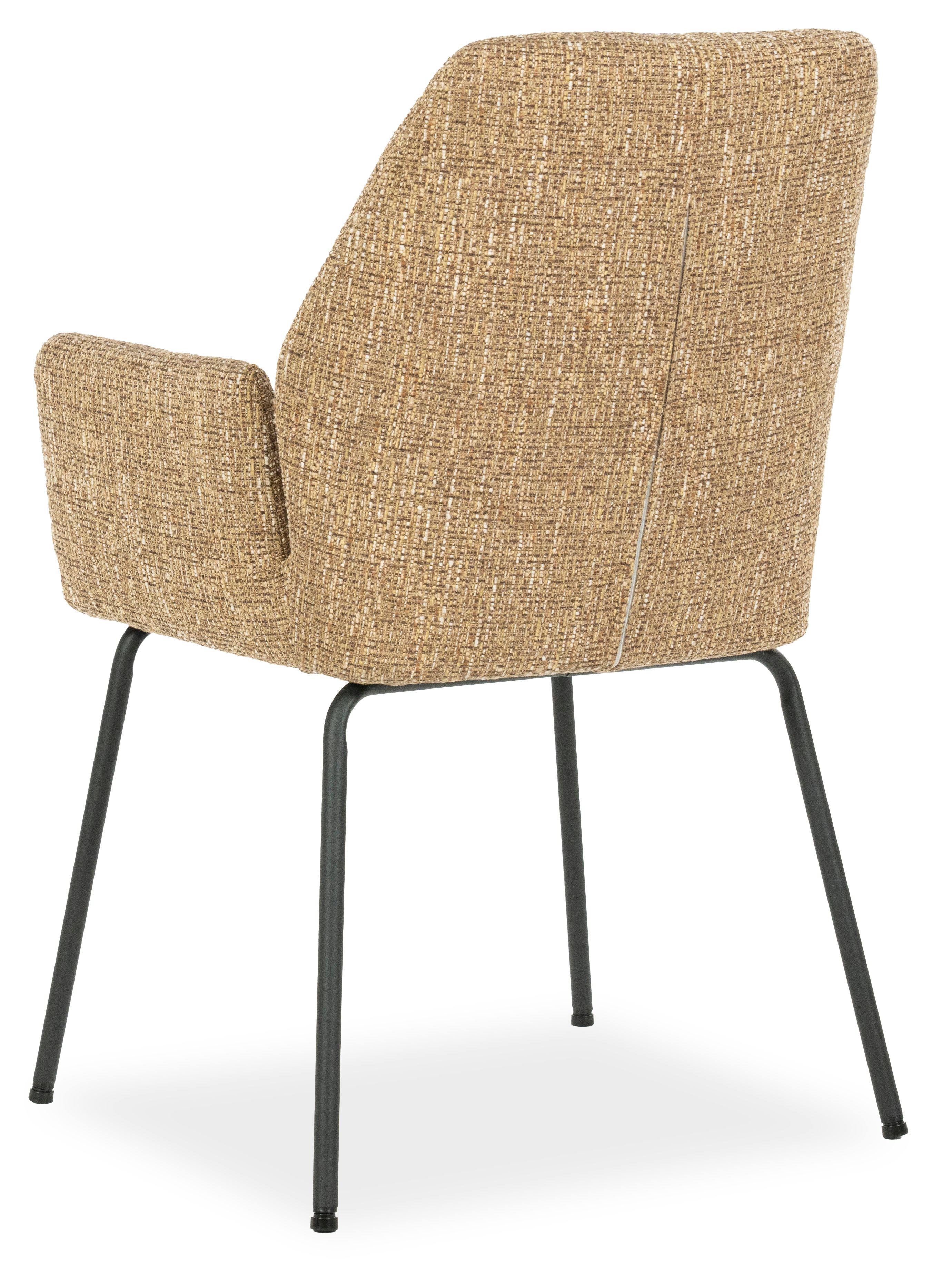 Eetkamerstoel 96338 mosterd Indy B58 x D63 x H89 cm