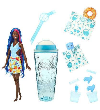 Barbie Puppe - Pop Reveal Juicy Fruits Fruchtpunsch - Blau