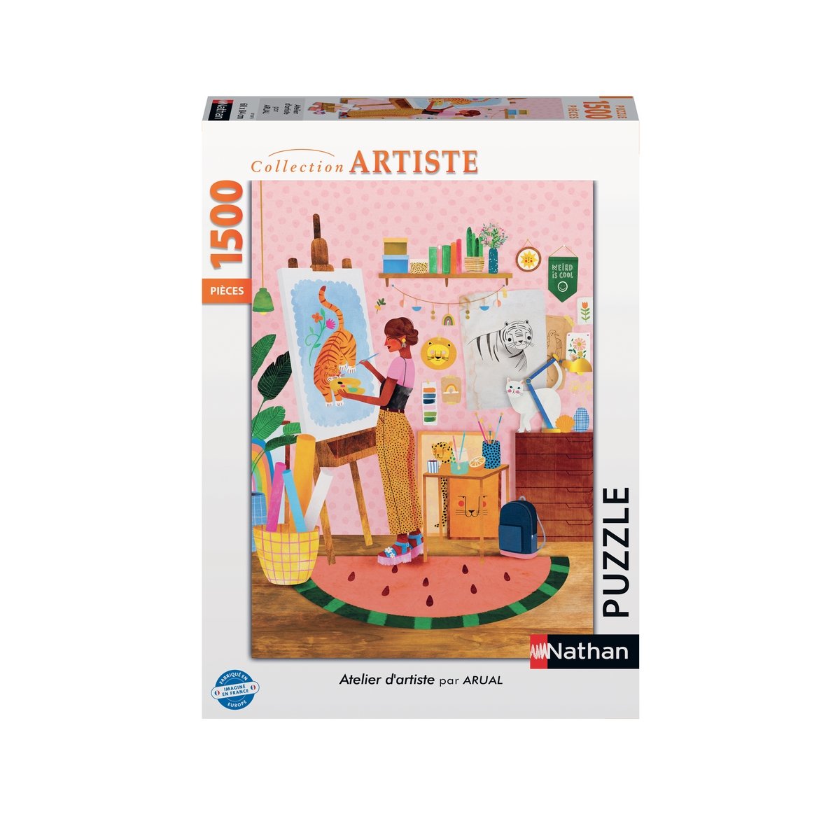 Puzzle 1500 pièces Nathan Atelier d'Artiste